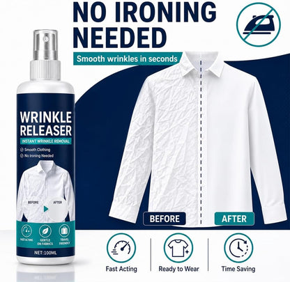 Instant Wrinkle Release Spray (Pack of 2)