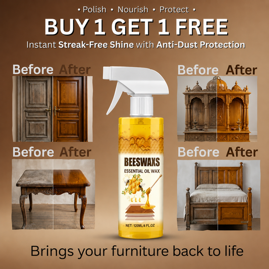 ALL IN ONE WOOD POLISH AND SHINER [PACK OF 2]