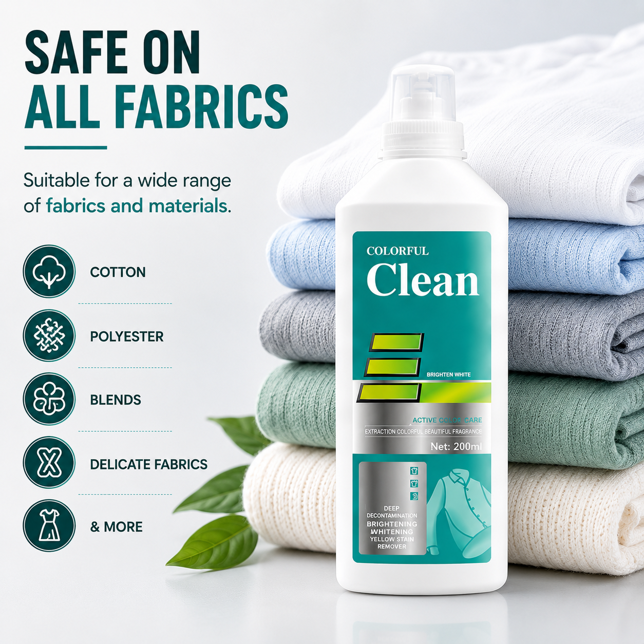 Powerful Stain Removal for Brighter, Fresher Fabrics (Pack of 2)